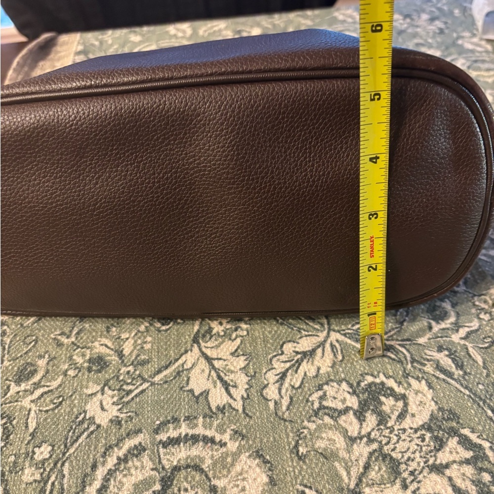 🤎 Vintage 🤎 Longchamp Leather Satchel - Picture 8 of 11